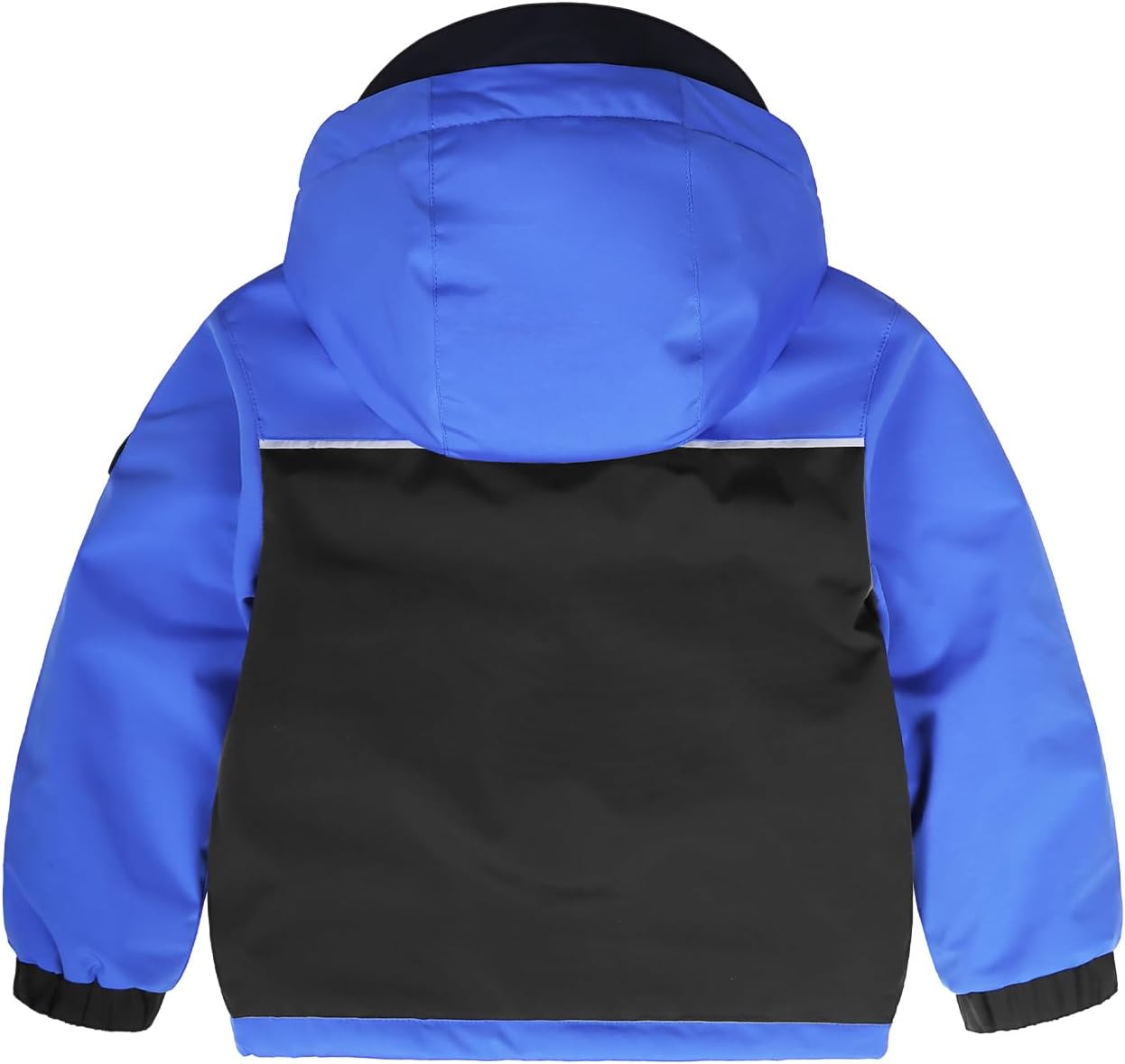 GEMYSE Toddler Boys Winter Coat Waterproof Ski Snow Jacket with Hood Thicken Warm Baby Jacket Outerwear