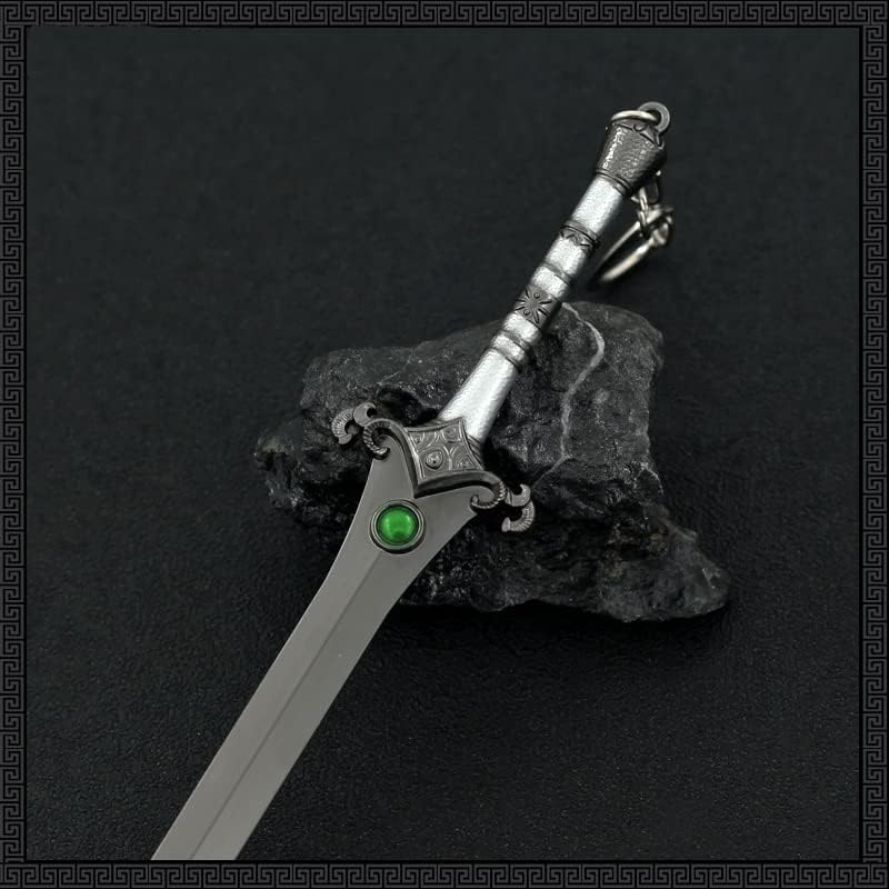 Superbuybox God of War Ragnarök Katros Blades of the Gods Action Figures Game Toys Collection Keychain Gift Desk Decoration Backpack Pendant Gift