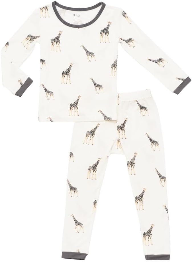 KYTE BABY Toddler Pajama Set - Pjs for Toddlers Made of Soft Bamboo Rayon Material