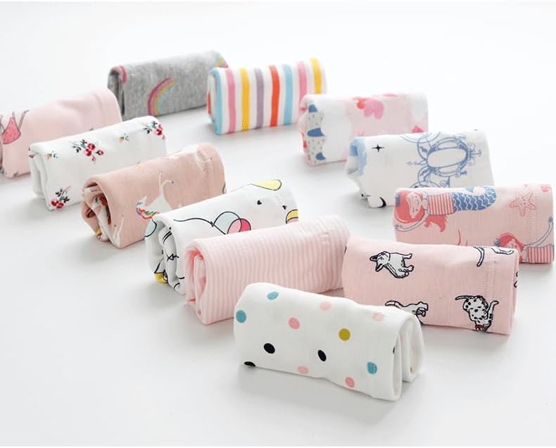 Boboking Soft Cotton Girls' Panties Boyshort Little Girls' Underwear Toddler Undies