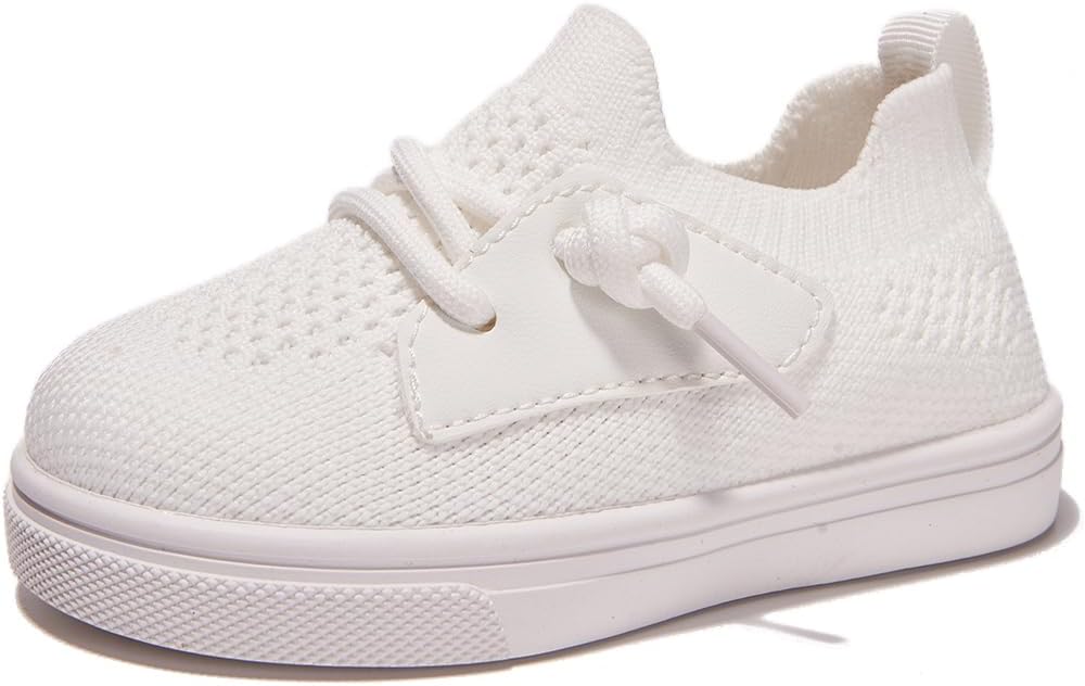 Newsonet Baby Shoes Boys Girls First Walking Breathable Non Slip Walker Sneakers Soft Sole 6 9 12 18 20 24 Months