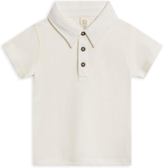 Colored Organics - Organic Cotton Toddler Short Sleeve Shirts - Baby Toddler and Kids Tops - Girls and Boys Tees