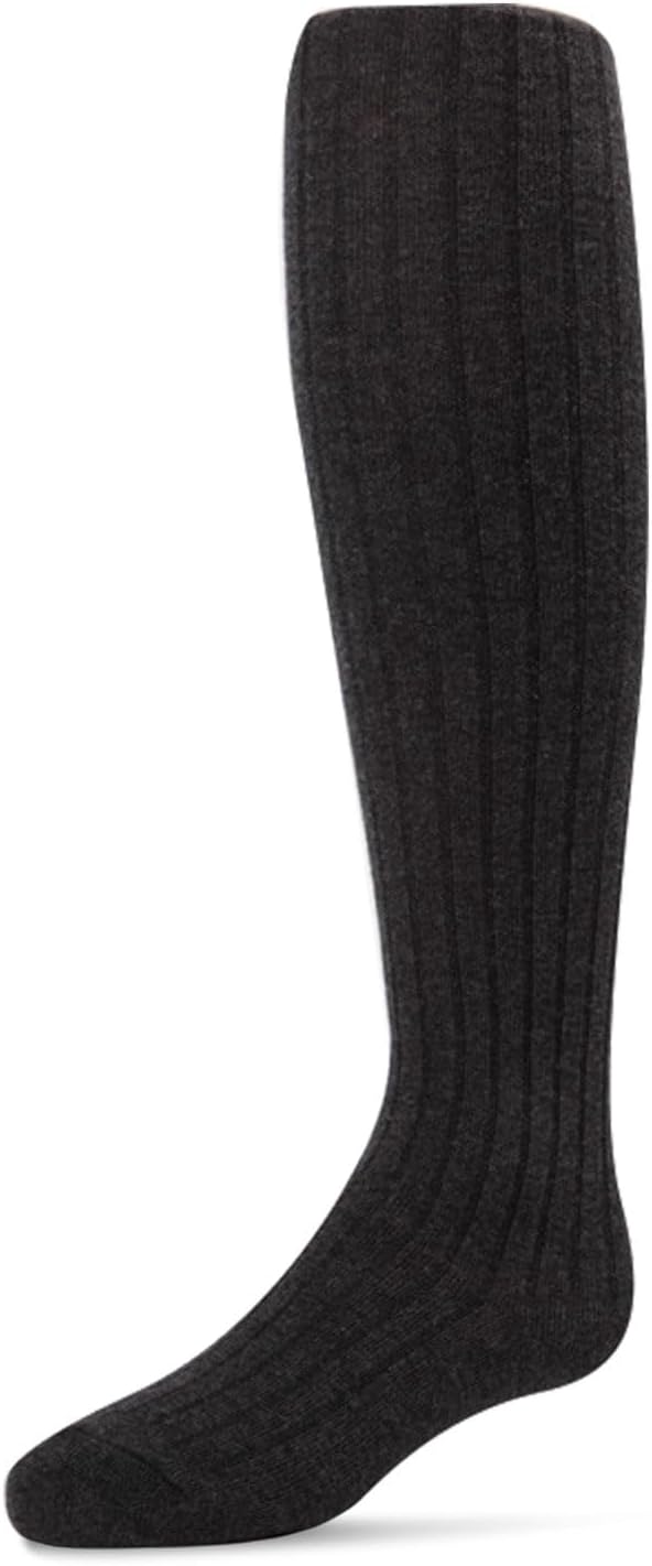 MeMoi Ribbed Cotton Girls Sweater Tights | Kids Tights