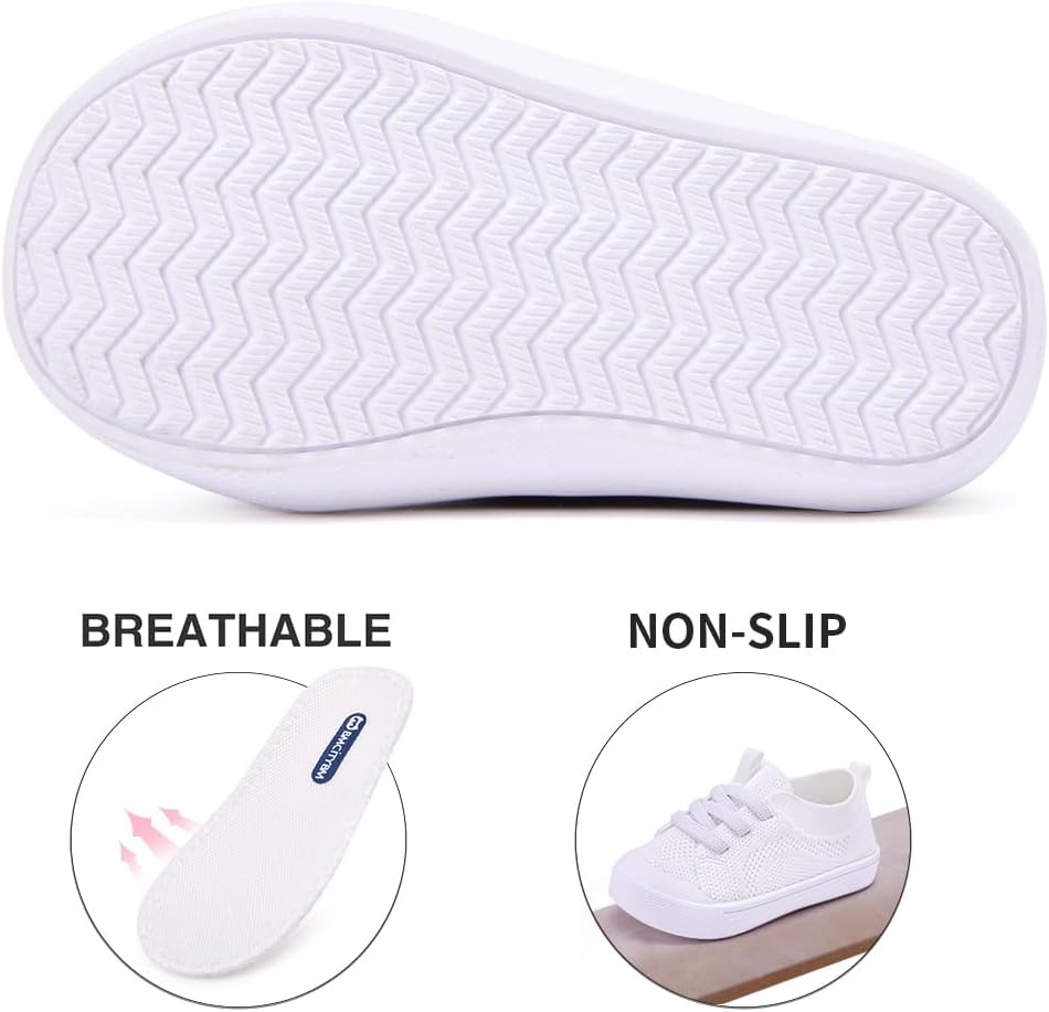 BMCiTYBM Baby Shoes Boy Girl Infant Sneakers Non-Slip First Walkers 6 9 12 18 24 Months