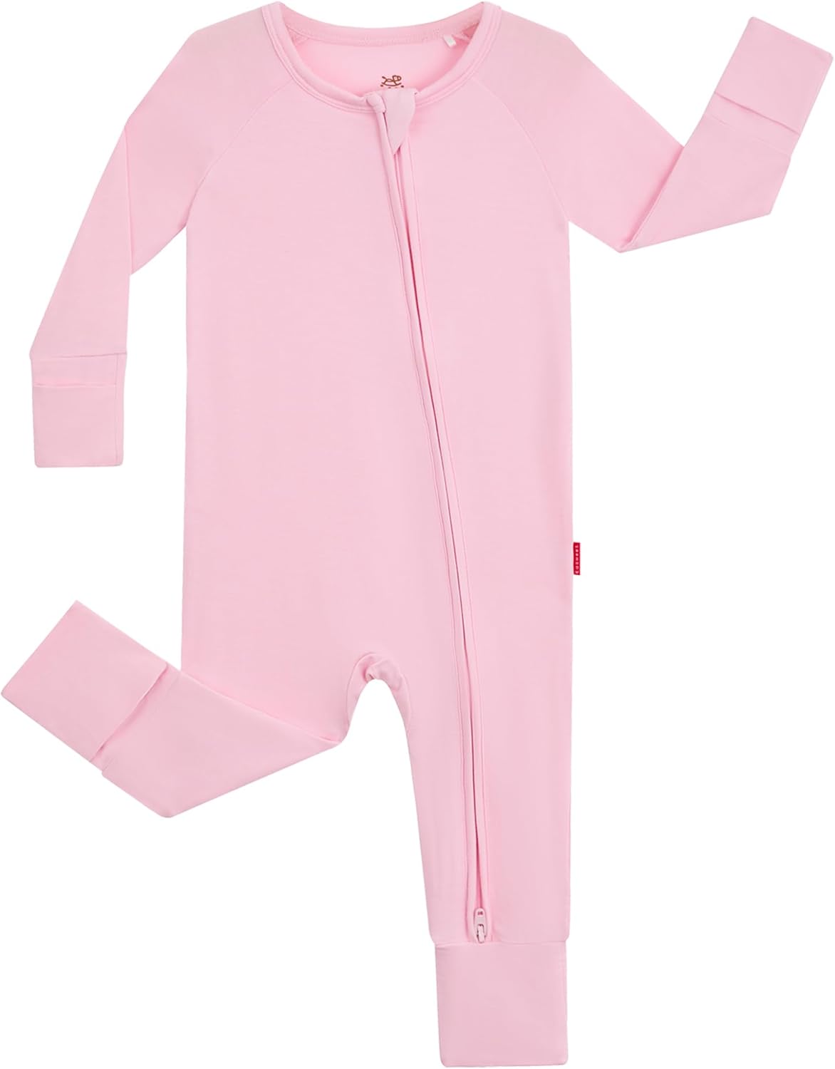 Baby One-Piece Romper Footless Bamboo Viscose Pajamas Sleepers for Baby Boys and Girls