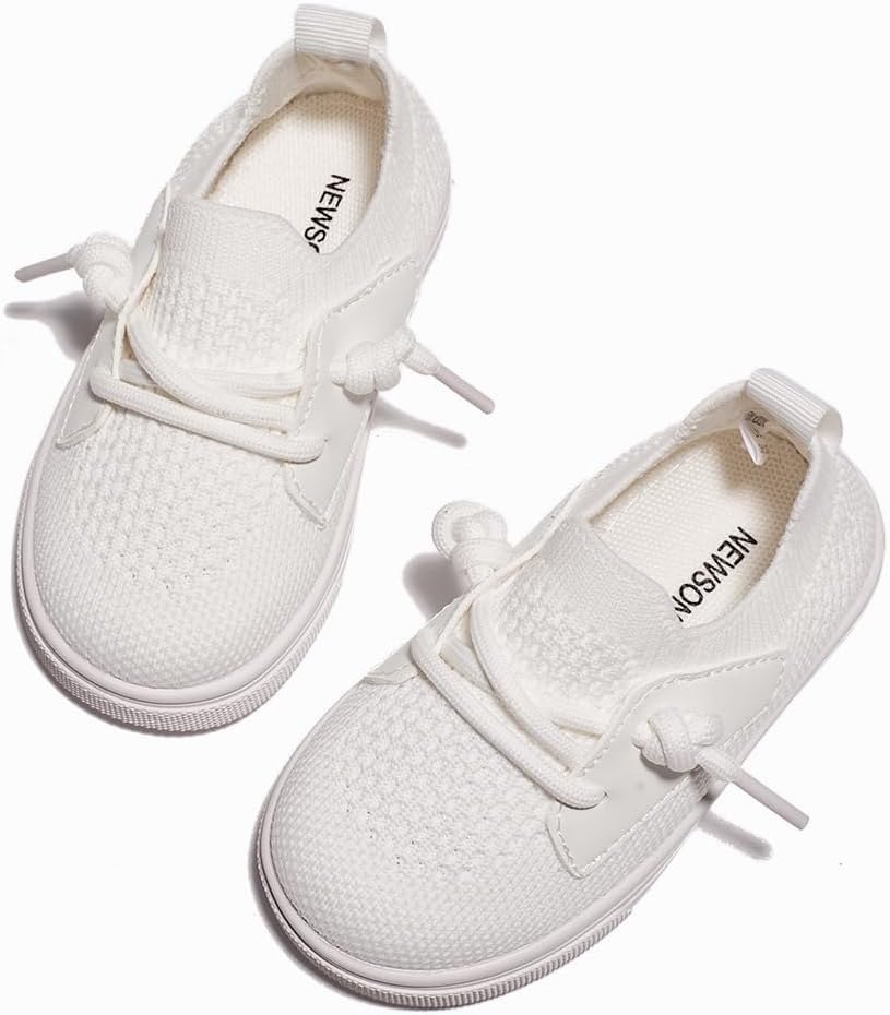 Newsonet Baby Shoes Boys Girls First Walking Breathable Non Slip Walker Sneakers Soft Sole 6 9 12 18 20 24 Months