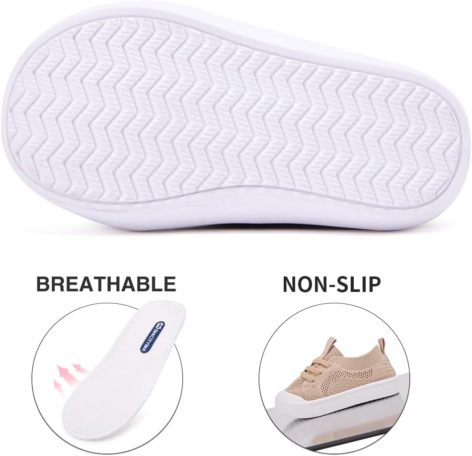 BMCiTYBM Baby Shoes Boy Girl Infant Sneakers Non-Slip First Walkers 6 9 12 18 24 Months