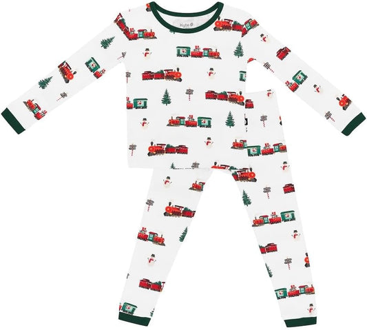 KYTE BABY Toddler Pajama Set - Pjs for Toddlers Made of Soft Bamboo Rayon Material