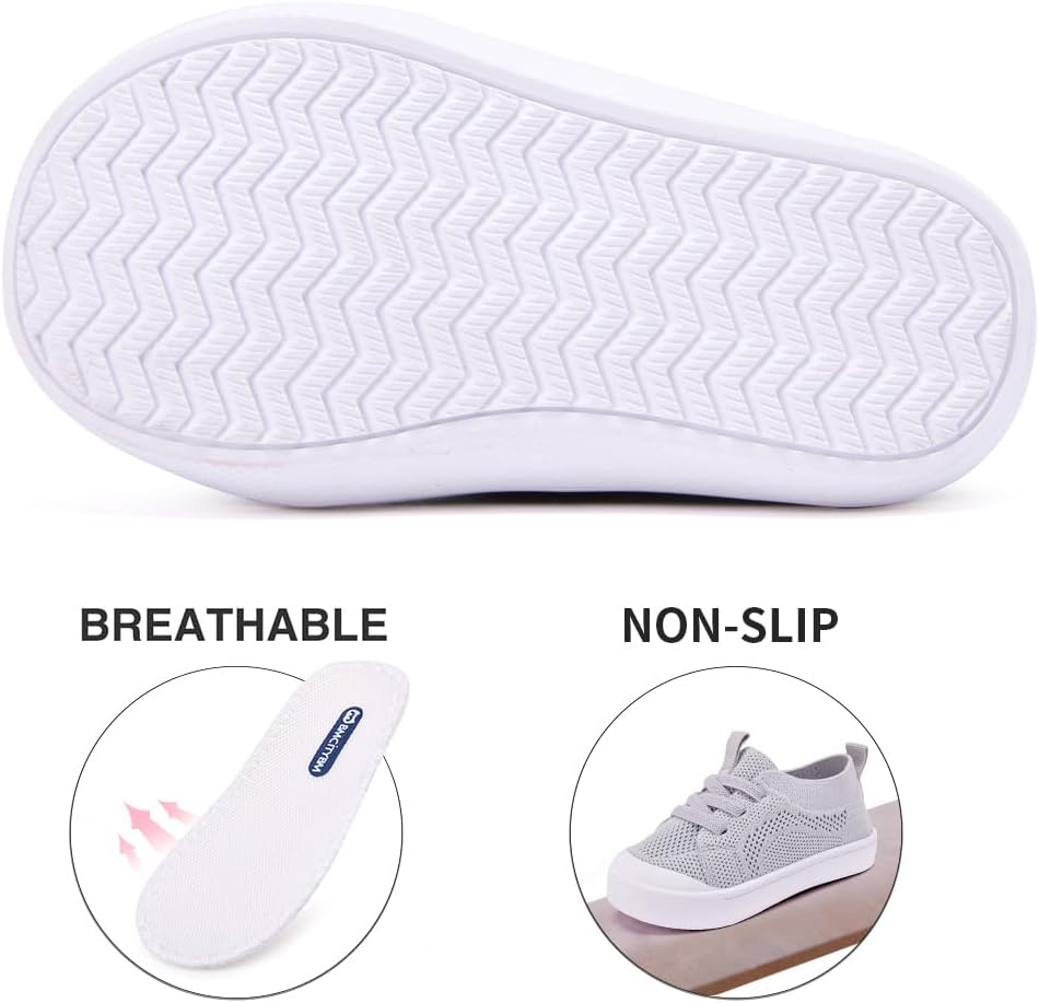 BMCiTYBM Baby Shoes Boy Girl Infant Sneakers Non-Slip First Walkers 6 9 12 18 24 Months