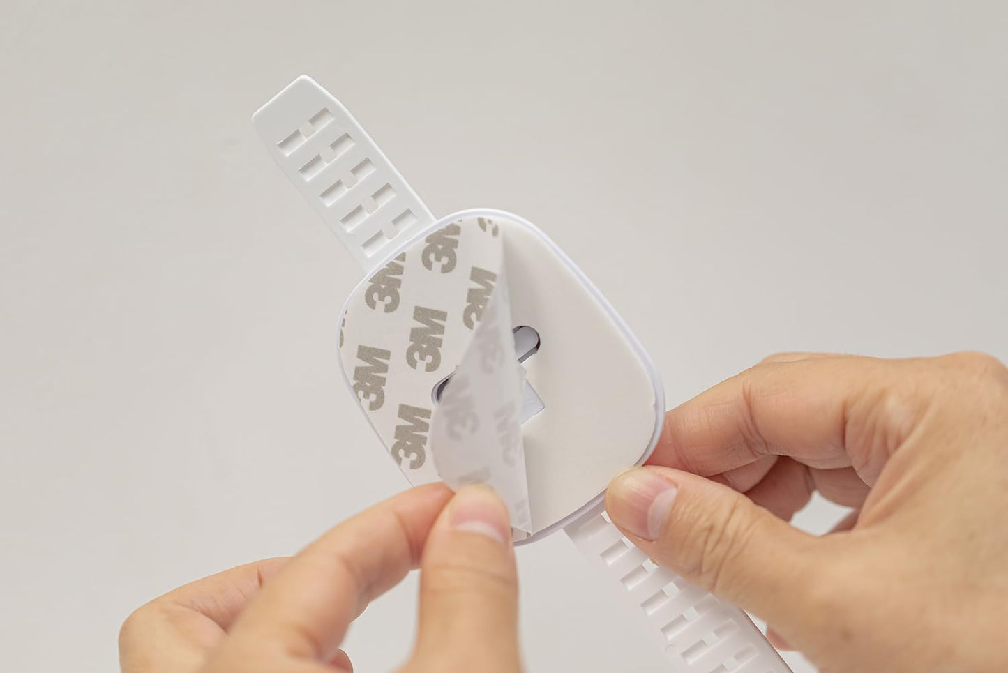 YEYA No Drill Anti tip Furniture Adjustable Straps Wall Anchors for Baby proofing with 3M Adhesive (Upgraded 2P)