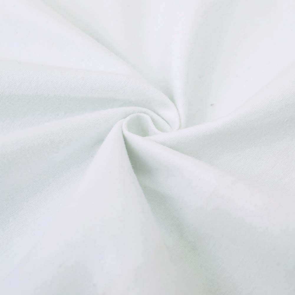 Flannel Crib Protector Pad，100％ Waterproof Mattress Protector Pad, One Size, 34" X 36"-2Pack