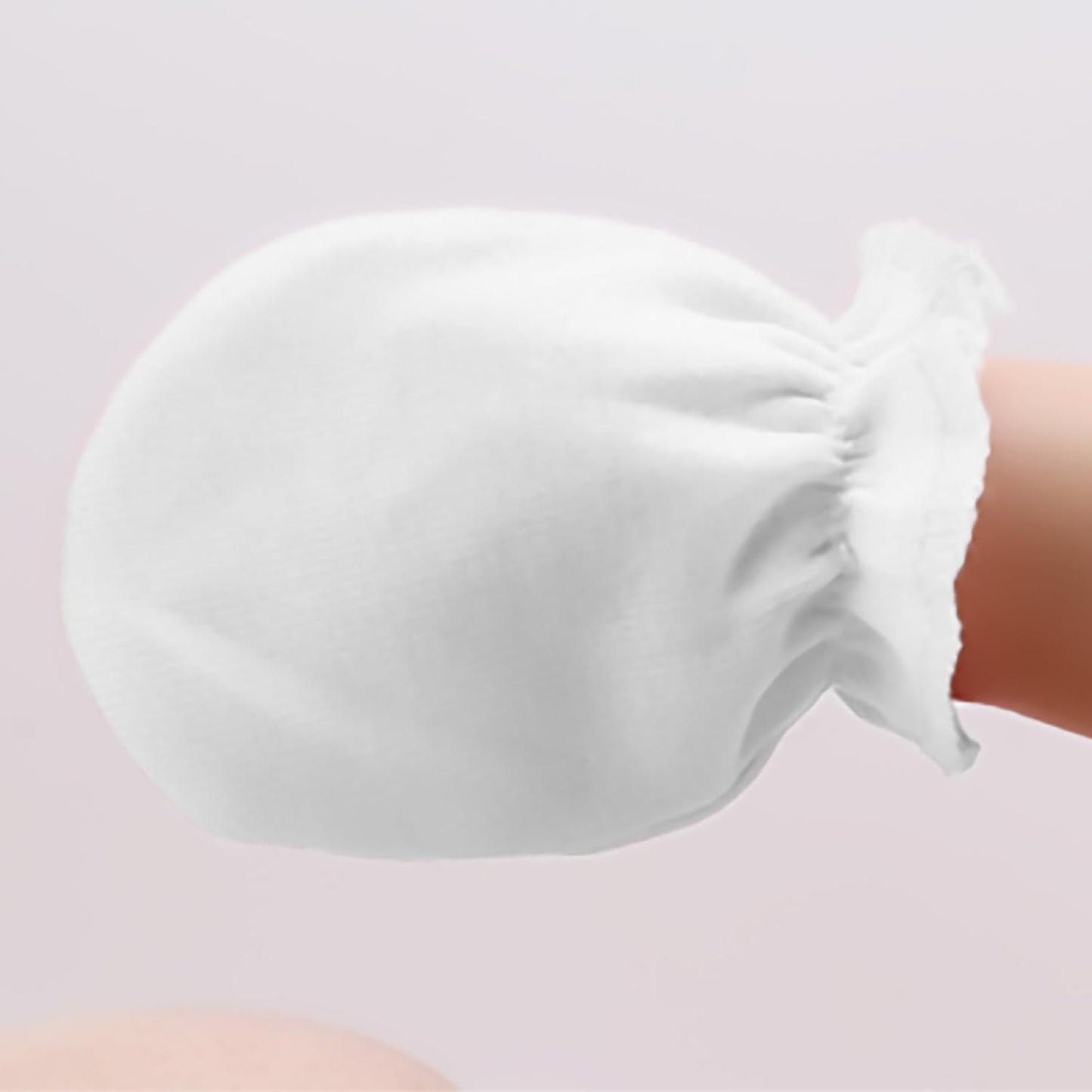 Newborn Baby Mittens No Scratch Cotton Elastic Wrist Gloves Infant Toddler Mittens for Baby Boy Girl 0-6 Months