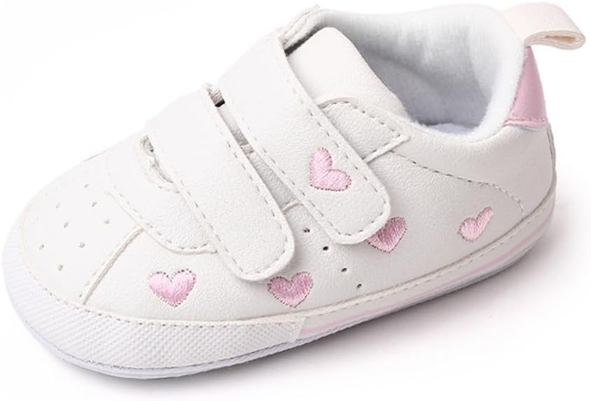 LONSOEN Baby Girls Boys Loafers Prewalker Dress Crib Shoes