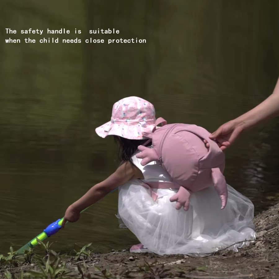 CFX Toddler Backpack Leash, Anti Lost Toddler Leash with Safety Handle, Attractive child backpack leash（Bird）