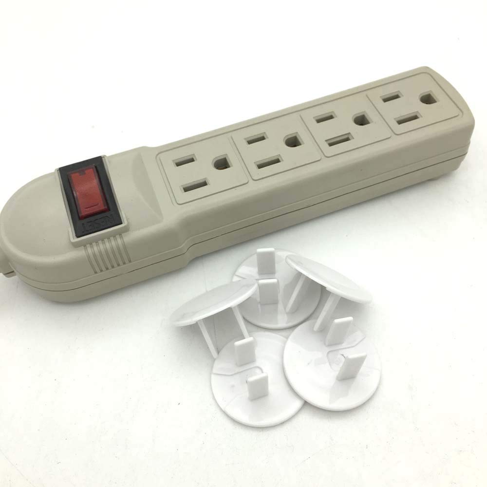 62 Pieces Outlet Covers ChildProof Plug Protector - Vmaisi Baby Proofing Electrical Safety Outlet Plugs