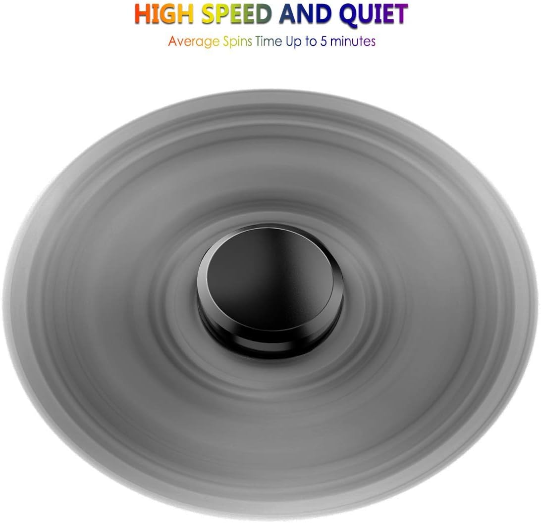 ATESSON Fidget Spinner Toys, Durable High Speed Bearing Metal Hand Finger Spinners EDC ADHD Focus Anxiety Stress Relief Boredom Killing Time Toys for Kids Adults