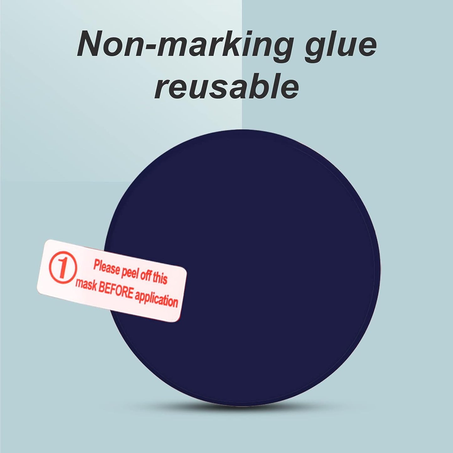 LiZHi Case for Apple Airtag Holder Airtag Case Cover Airtag Sticker Stick on Adhesive Mount Silicone for Tv Remote Car AirTag Phone Case 2 Pack,Blue2