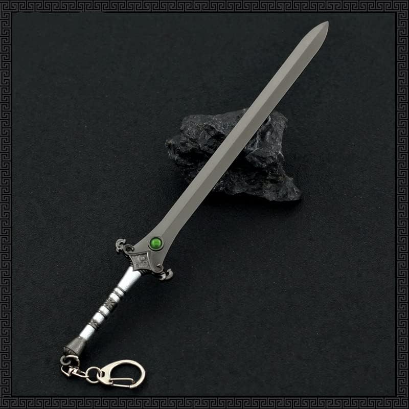 Superbuybox God of War Ragnarök Katros Blades of the Gods Action Figures Game Toys Collection Keychain Gift Desk Decoration Backpack Pendant Gift