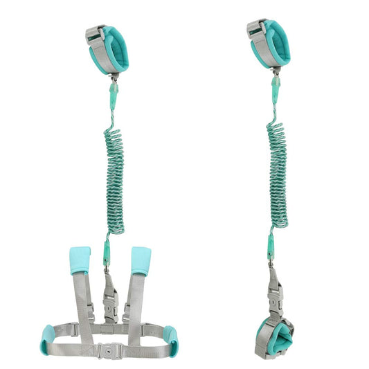 Child Backpack Leash for Toddlers & Kids | 98Inch Lengthen Child Safety Walking Leash -Green