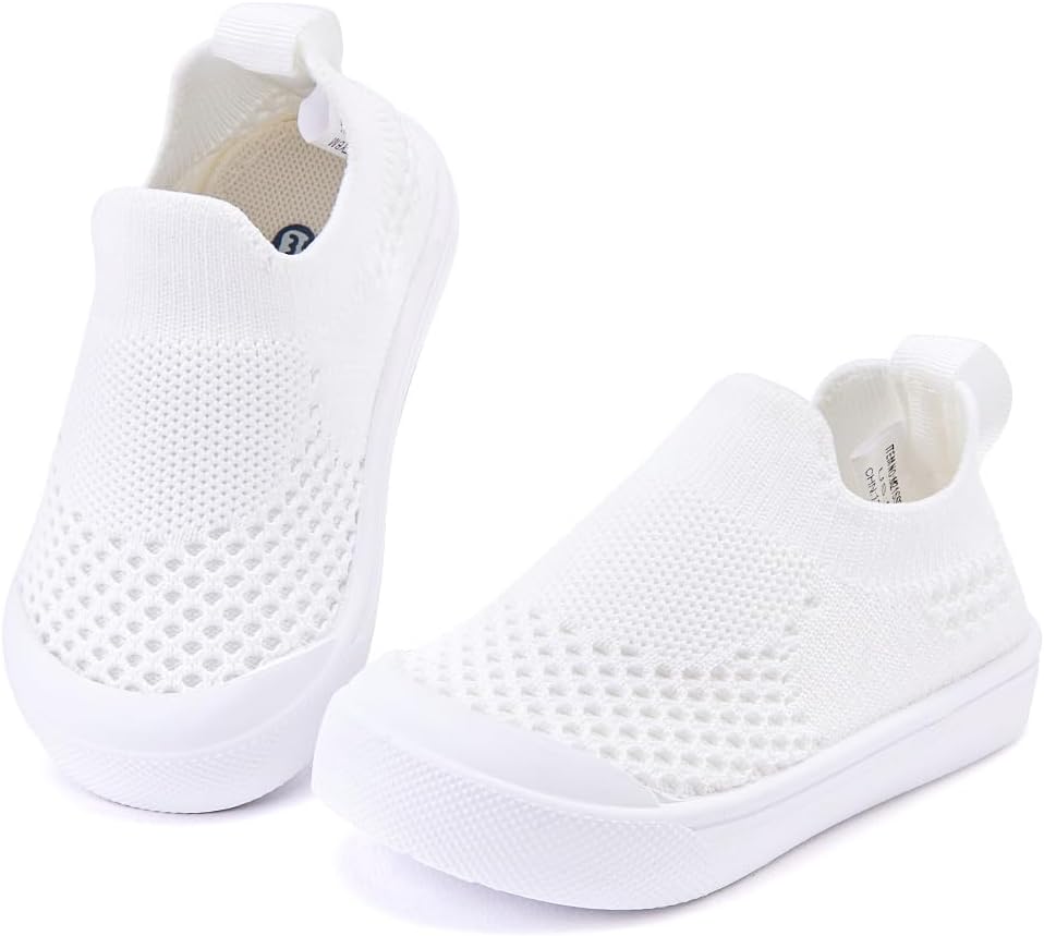 BMCiTYBM Baby Sneakers Girls Boys Lightweight Breathable Mesh First Walkers Shoes 6-24 Months