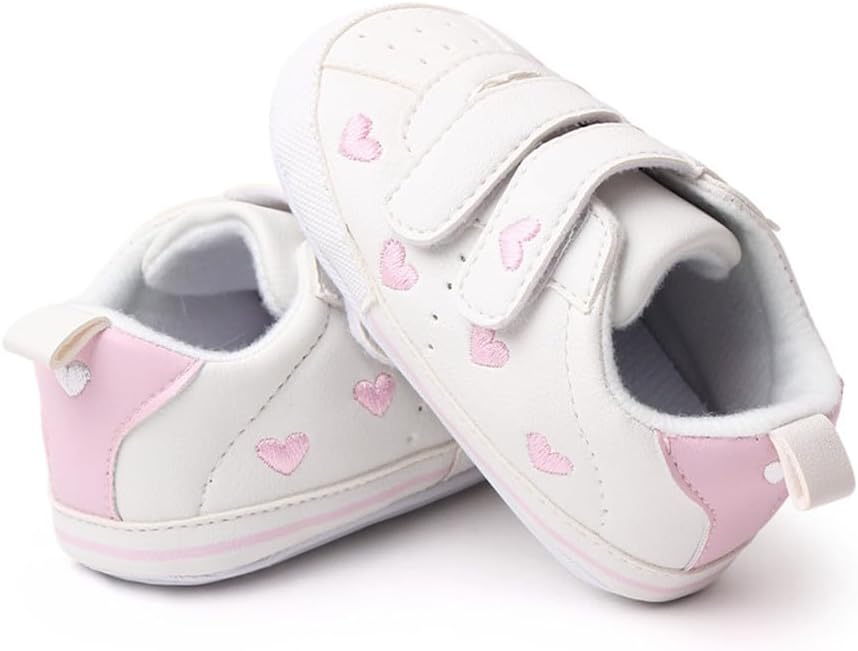 LONSOEN Baby Girls Boys Loafers Prewalker Dress Crib Shoes