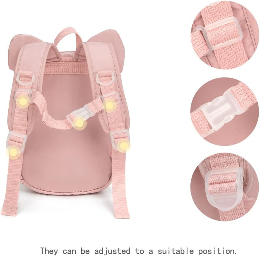 CFX Toddler Backpack Leash, Anti Lost Toddler Leash with Safety Handle, Attractive child leash（(Flying Pig)）