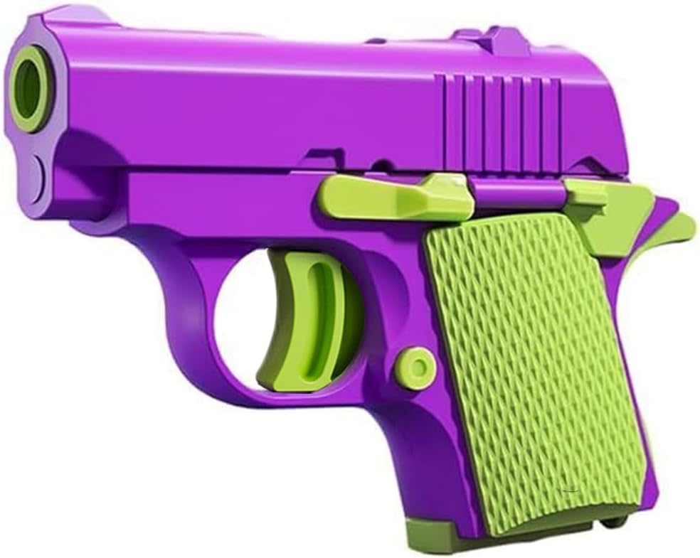 2024 New 1911 Model Radish Fun and Safe Toys,Fidget Toys Suitable for Relieving ADHD and Anxiety,Stress Relief Funny Toys for Adults,The Fun Gift for Adults and Kids (Purple / 1 PCS Pack)