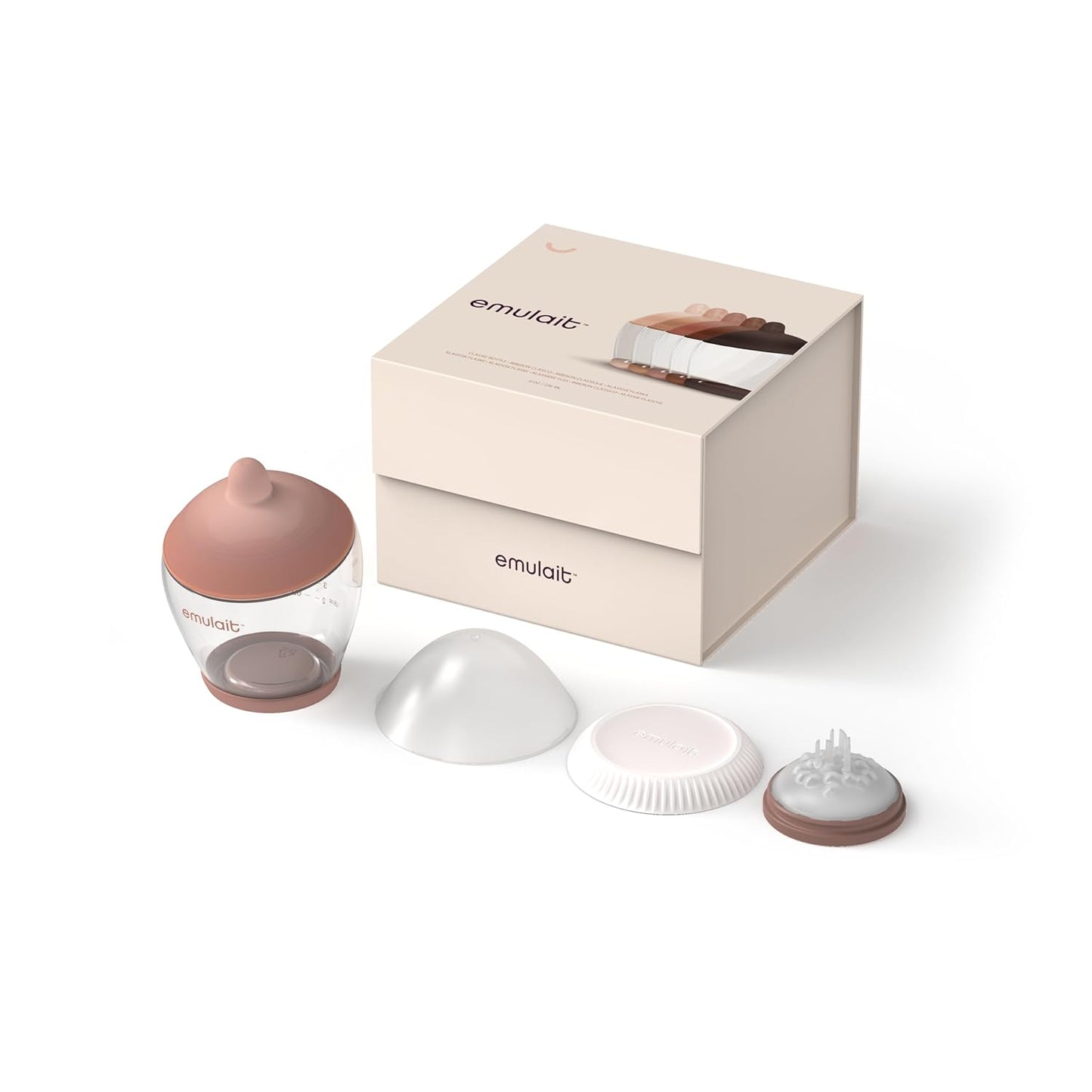 Classic Baby Bottle - Medium - Shape 4 (Most Common)- Responsive Flow Valve