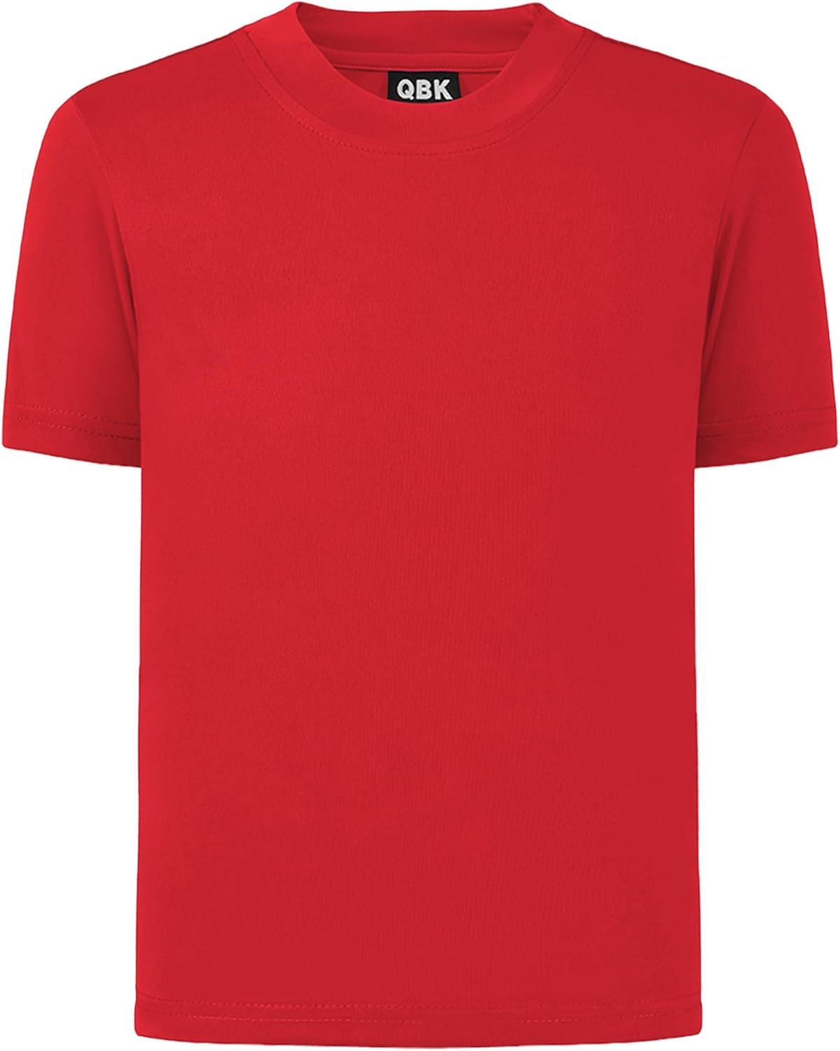 QBK 2T to Youth Neon Shirt Kids UPF 50+ Dry Fit Athletic Short Sleeve Rash Guard T Shirts for Boys Girls Sports Undershirt