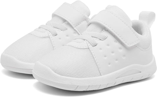 MORENDL Toddler Baby Shoes 0-4 Years Boy Girl Lightweight Breathable Non-Slip Sports Sneakers Running Walking Tennis Barefoot Shoes