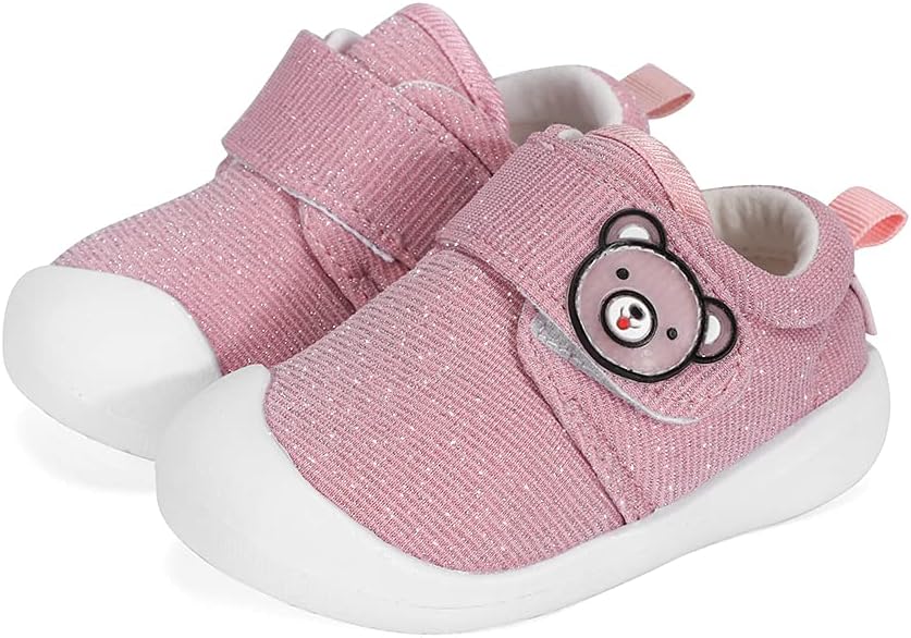 Baby Shoes Boys Girls First Walkers Cute Animals Toddler Sneakers Prewalkers Rubber Sole