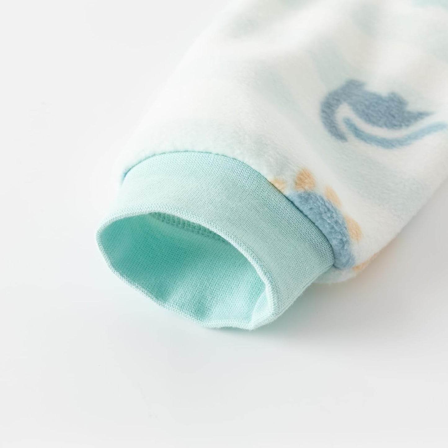 DAVE & BELLA Kids Printed Polar Fleece Jacket Toddler Baby Boys Girls Zip Up Long Sleeve Spring Fall Warm Outerwear Coat