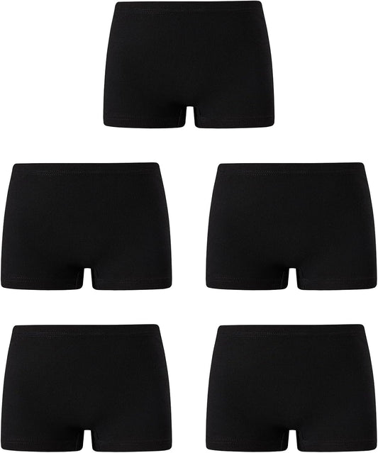 KikizYe Little Girls Boyshort Panties Big Kids Soft Cotton Underwear