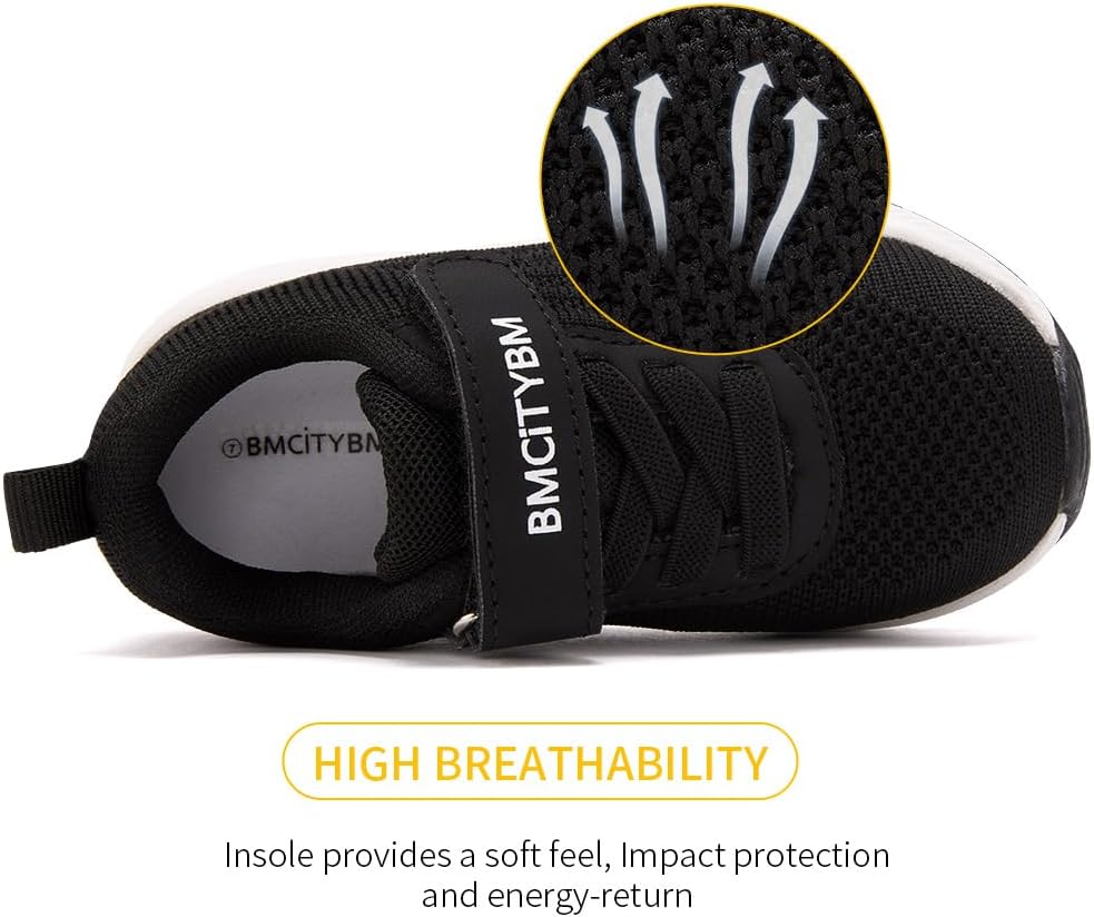 BMCiTYBM Baby Toddler Walking Sneakers Boys Girls Shoes