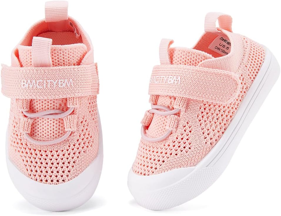 BMCiTYBM Baby Shoes Boy Girl Infant Sneakers Non-Slip First Walkers 6 9 12 18 24 Months