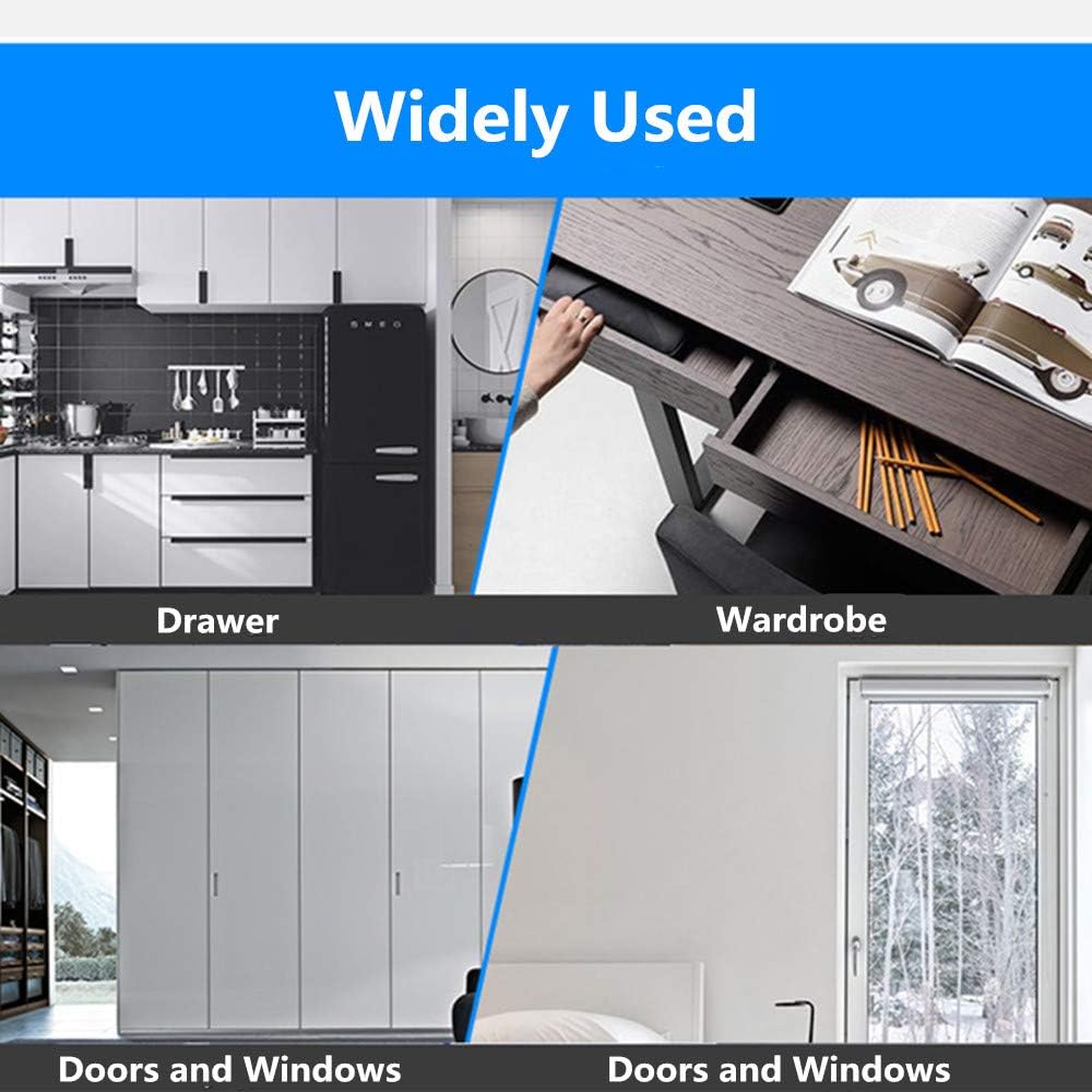 2 Packs Keyed Locks Twist Knob Locking Hasp for Small Doors, Cabinets and More,Stainless Steel Steel, Catch Latch Safety Lock with Keys (4inch, Silver)