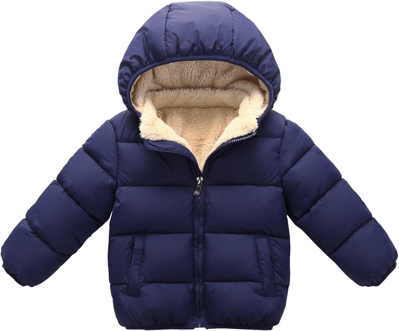 Baby Boy Girl Padded Puffer Jacket Winter Snow Warm Coat For Kid Outwear