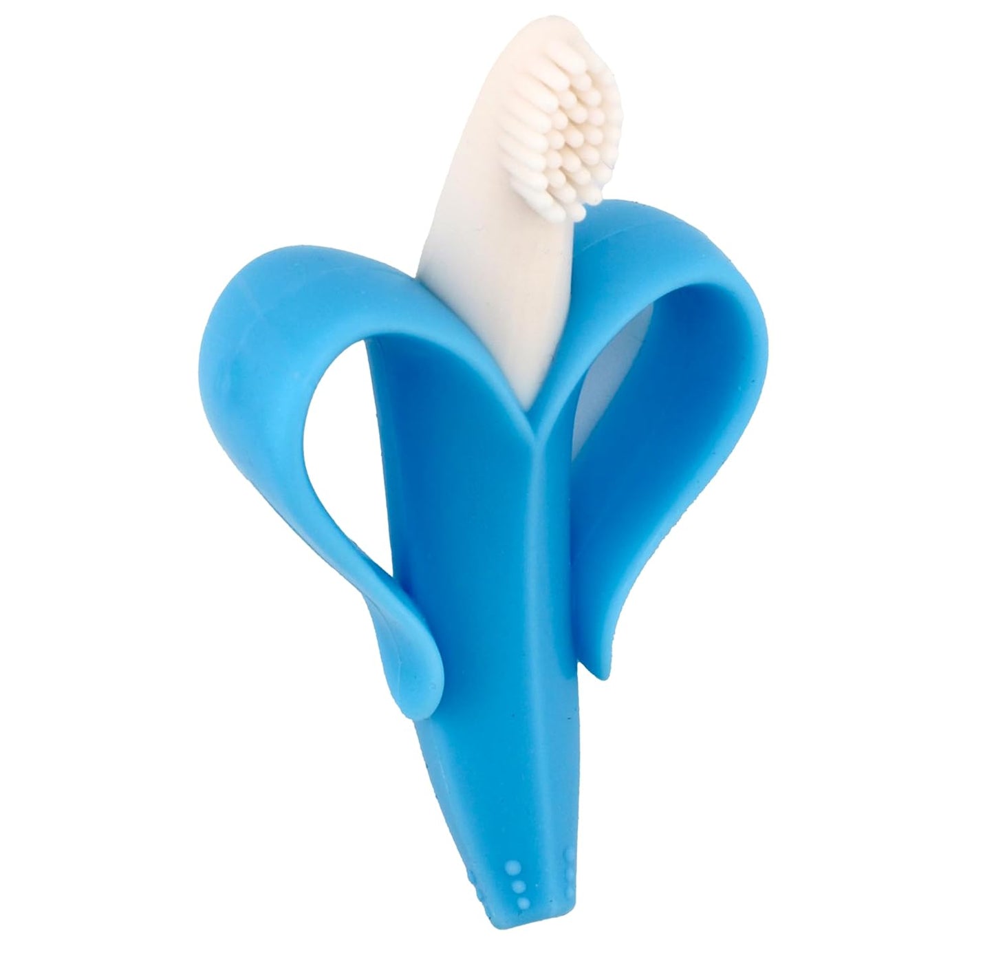 Baby Banana - Blue Banana Toothbrush, Training Teether Tooth Brush for Infant, Baby, and Toddler