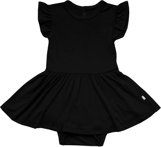 KYTE BABY Rayon Made from Bamboo Twirl Bodysuit Dress