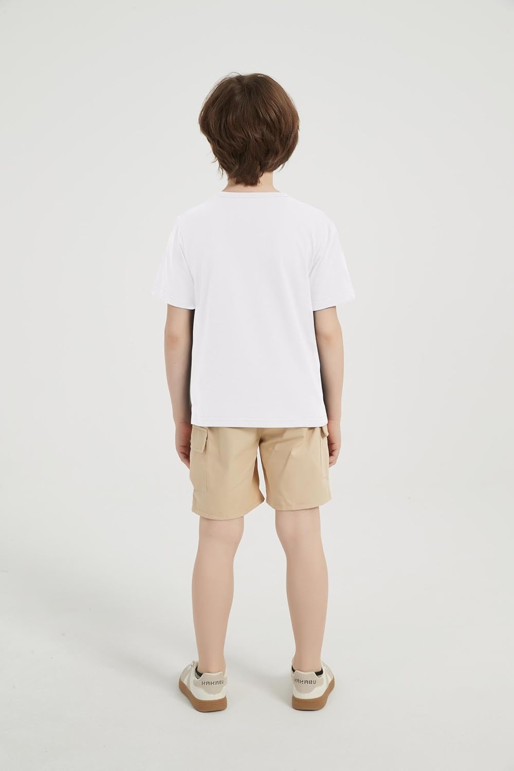 6-Pack Kids Cotton T-Shirts Short Sleeve Basic Tops for Toddlers Boys and Girls