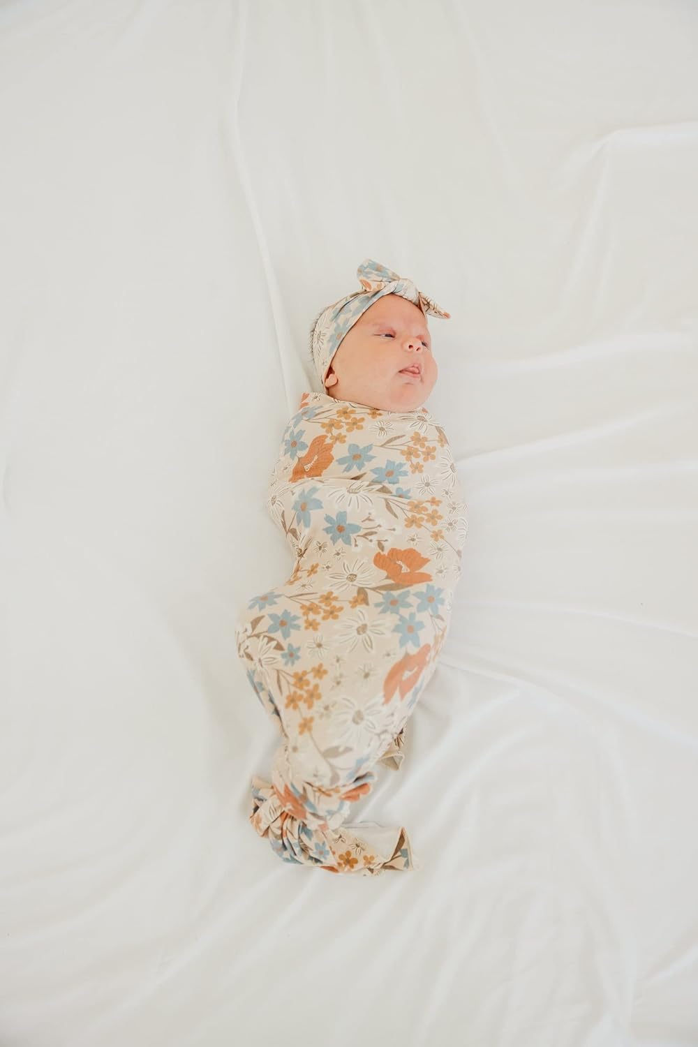 Copper Pearl Baby Swaddle Blanket - Premium Knit Baby Blanket, Large Soft Stretchy Receiving Blankets for Baby Boy and Girl, Swaddles for Newborn, Infant, and Toddler (Eden)