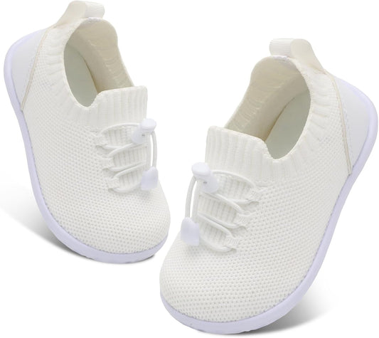 FEETCITY Baby Shoes Boys Girls First Walking Shoes Lightweight Infant Sneakers Slip On Shoe