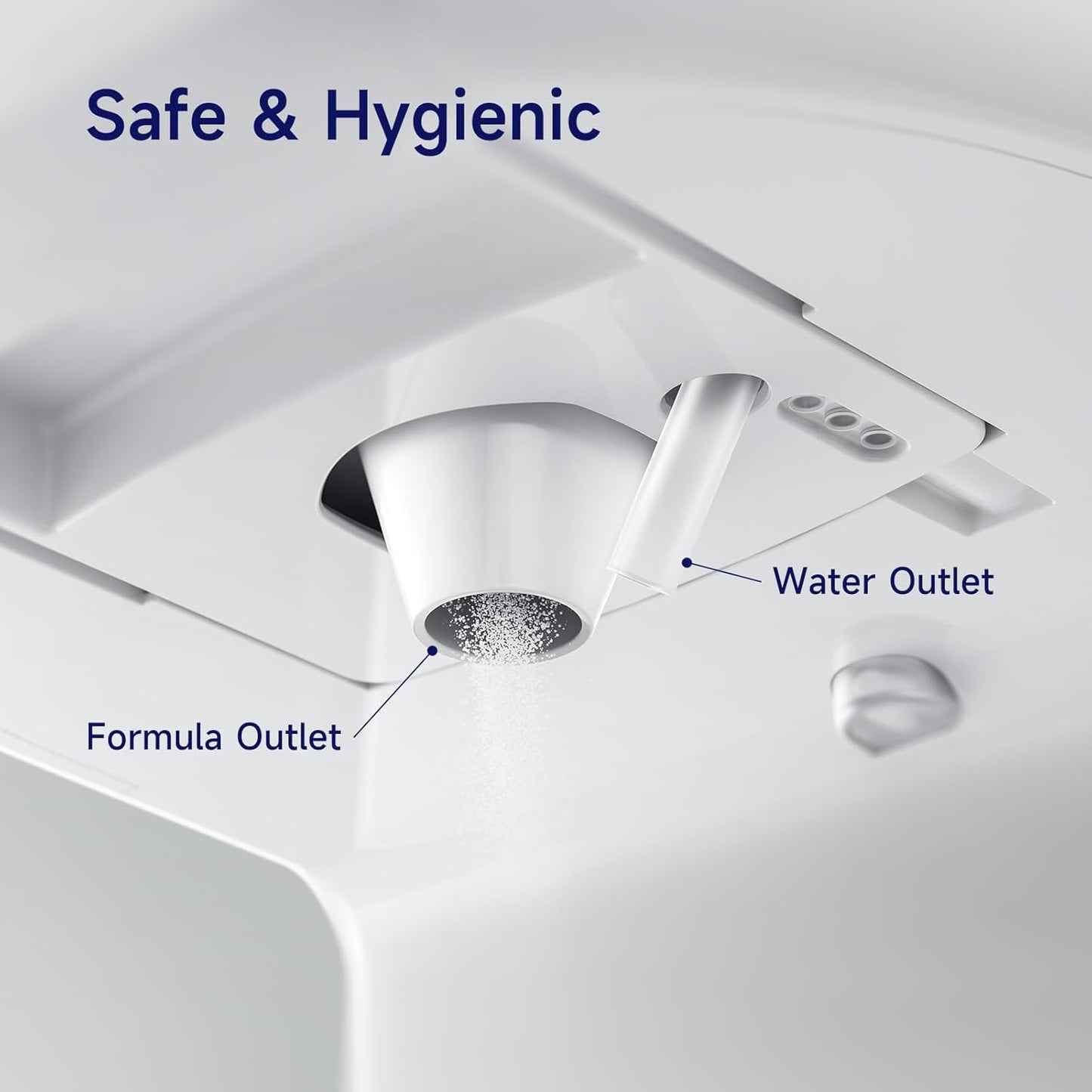 PureMix Baby Formula Dispenser - Formula Maker - Automatic Powder Blending with Accurate Temperature Control, Compatible with Most Formula Brands and Bottle Sizes