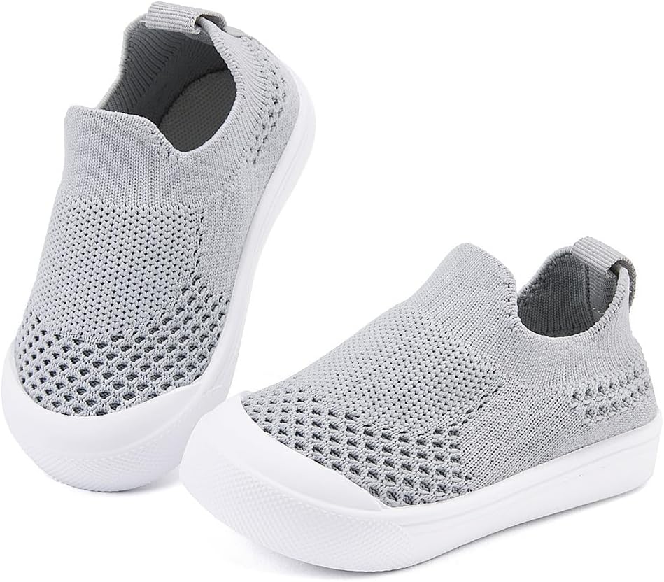 BMCiTYBM Baby Sneakers Girls Boys Lightweight Breathable Mesh First Walkers Shoes 6-24 Months