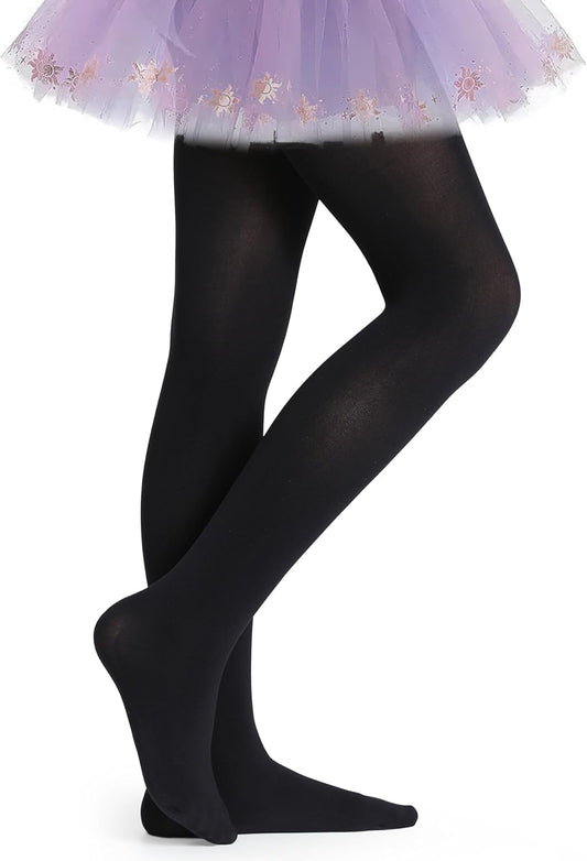 Girls Tights for Ballet Dance School Students Super Soft Stockings Leggings (Toddler/Kids)