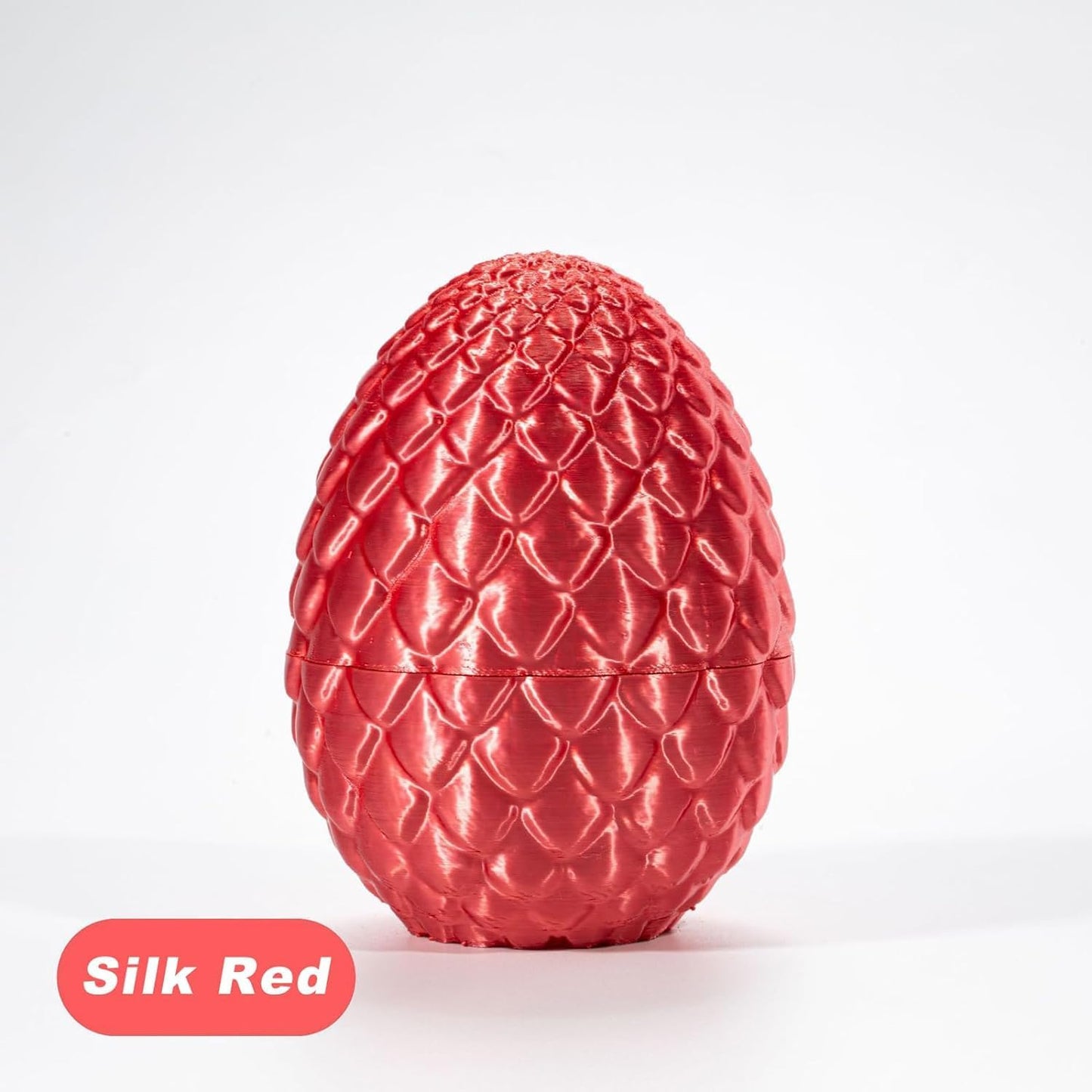 3D Printed Dragon in Egg, Full Articulated Dragon Crystal Dragon with Dragon Egg， Home Office Decor Executive Desk Toys, Adults Fidget Toys for Autism ADHD，3D Printed Gift