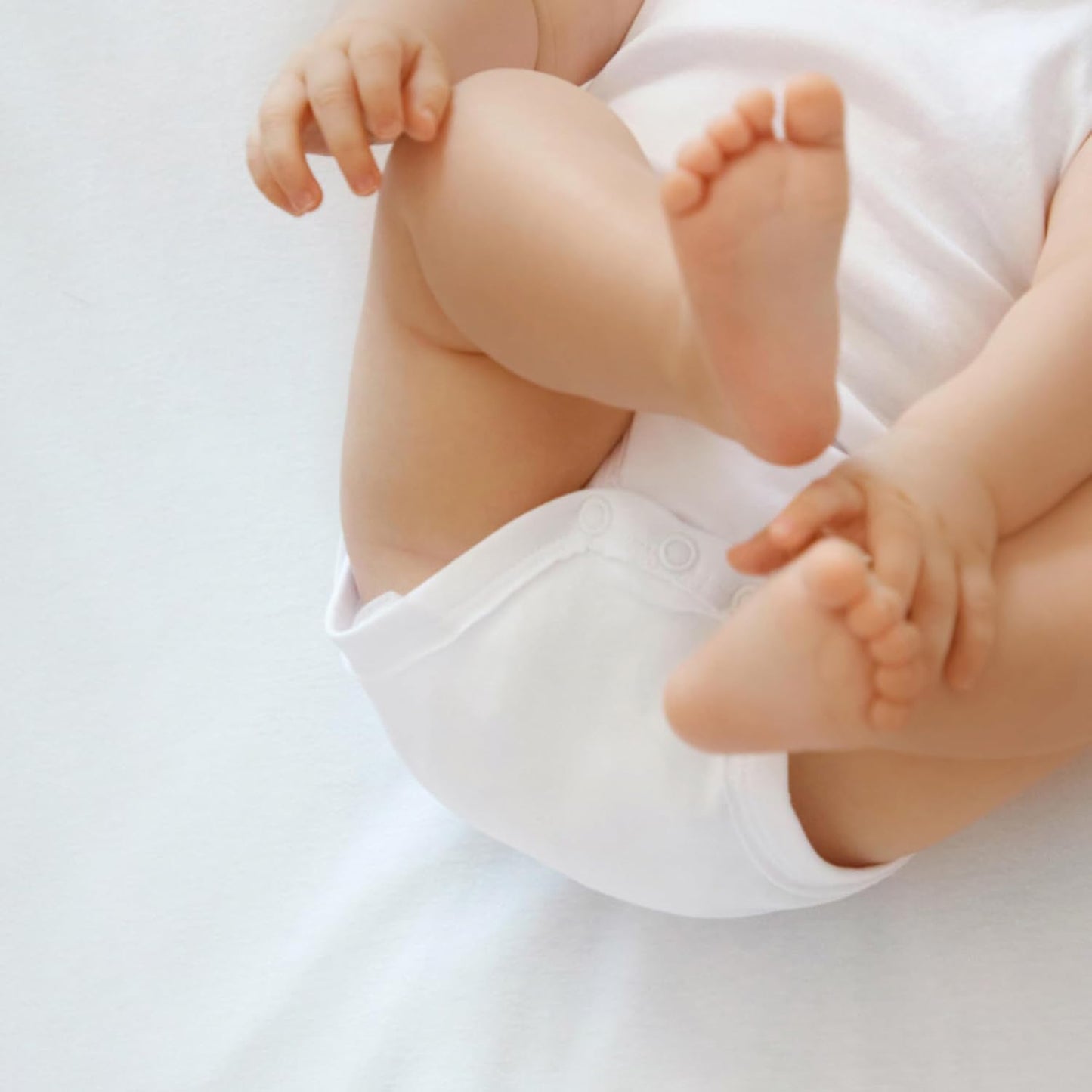 HonestBaby unisex-baby 10-pack Short Sleeve Bodysuits One-piece 100% Organic Cotton for Infant Baby Boys, Girls