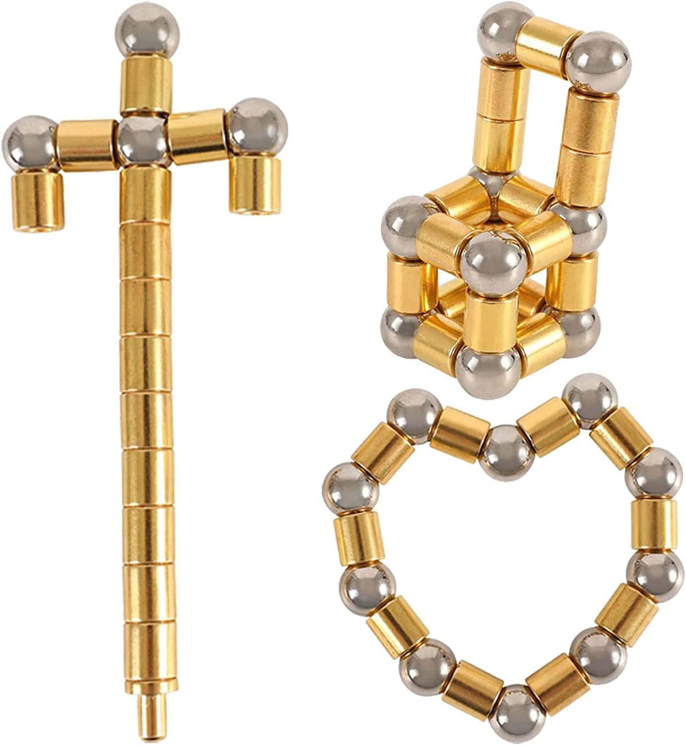 Fidget Pen,Magnet Pen， Decompression Magnetic Fidget Toy Pen, Magnet Pen Fidget Toy Relieve Pressure Novel Toy Gifts for Kids or Friends! (Orange)