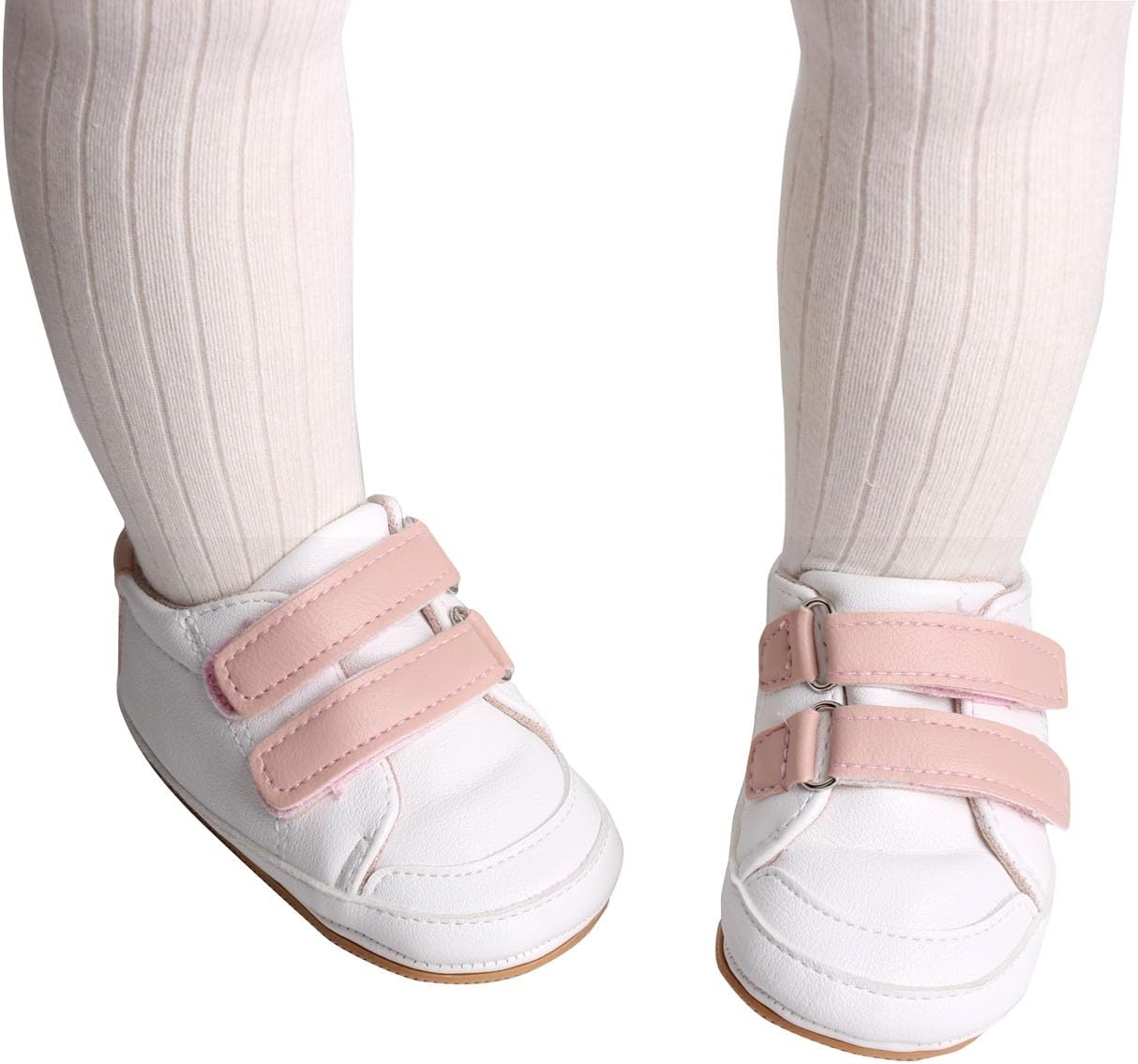 LONSOEN Baby Girls Boys Loafers Prewalker Dress Crib Shoes