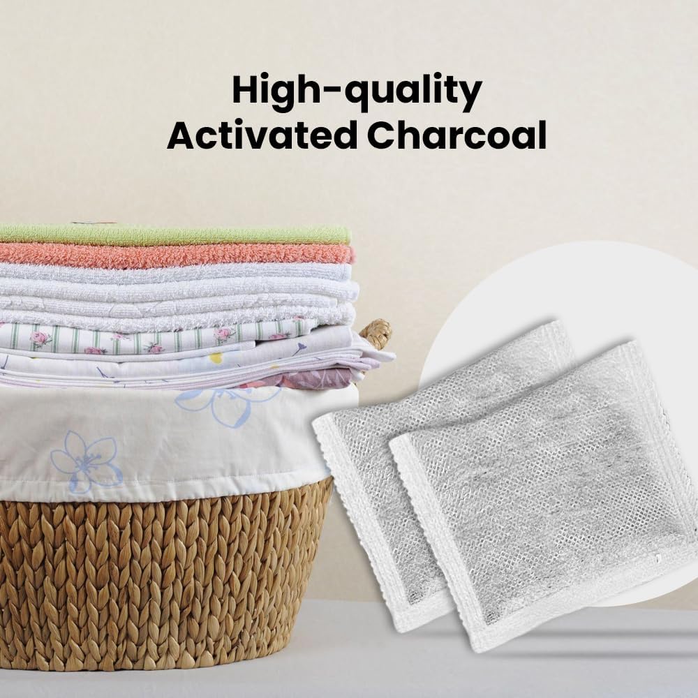 Green Piece® All-Natural Baby Diaper Pail Deodorizer - Pack of 36 - Activated Charcoal - Compatible with Diaper Pails, Shoe Closets - Made by Green Piece Mfg